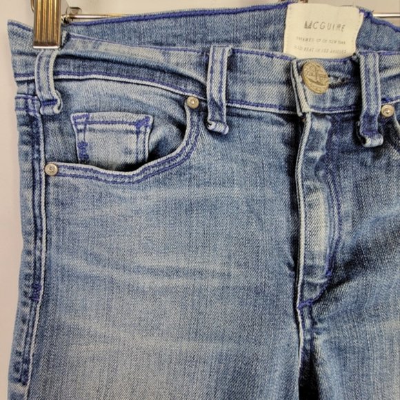 Anthropologie McGuire Denim Mid-rise Skinny Ankle Jean 25 - Picture 4 of 9